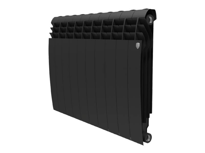 Радиатор биметаллический Royal Thermo BiLiner 500 Noir Sable 8 секций
